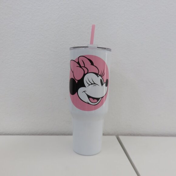 Bioworld Disney Minnie Mouse 40oz Stainless Steel Tumbler - Picture 1 of 5